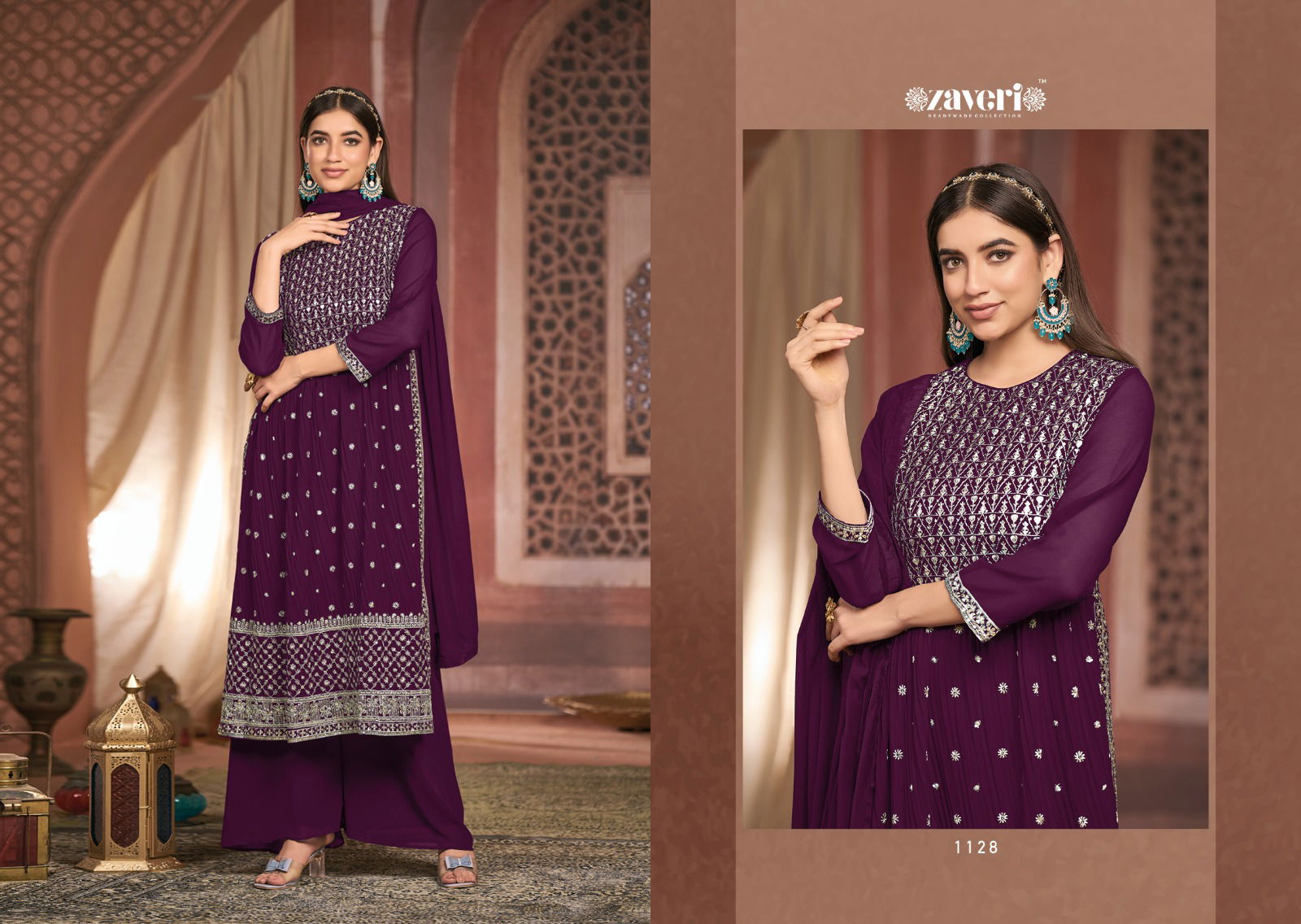 Zaveri Shamiyana Nyra Cut Wholesale Wedding Salwar Kameez